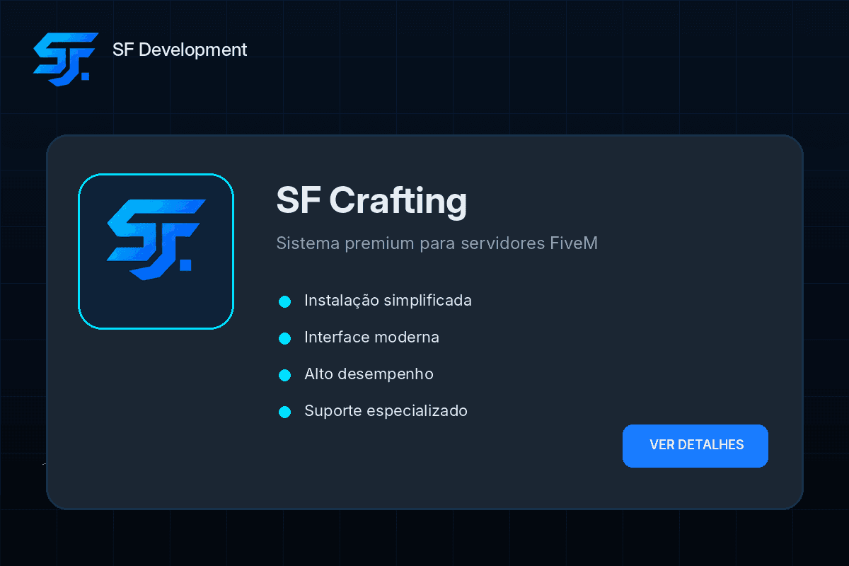 Apresentação do SF Crafting