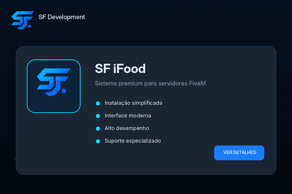 Apresentação do SF iFood